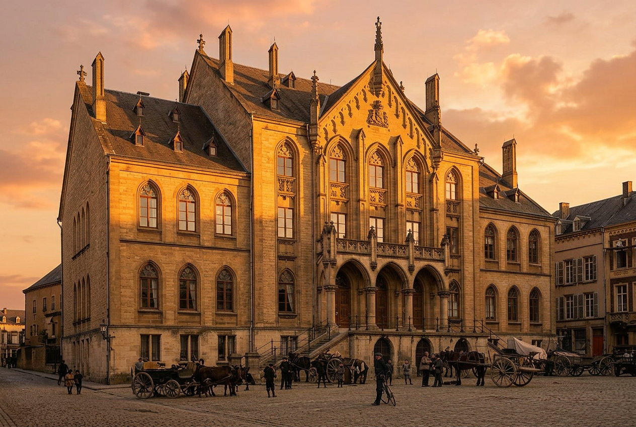 Palais de justice (carte postale ancienne)